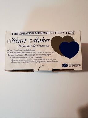 Creative Memories LARGE HEART Maker Paper Punch